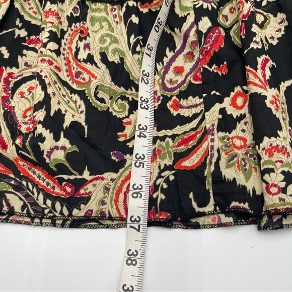 Vintage d. Jeans Mixed Fabric Floral Tiered Maxi Skirt Size 14 Boho Y2K New - Picture 14 of 14